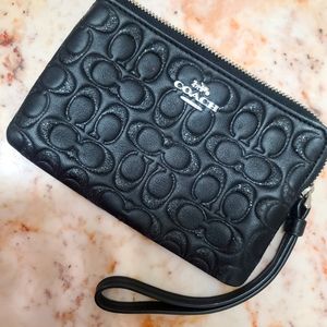 Coach mini coin wallet